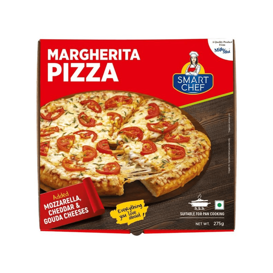Milky Mist Margherita Pizza (Frozen)
